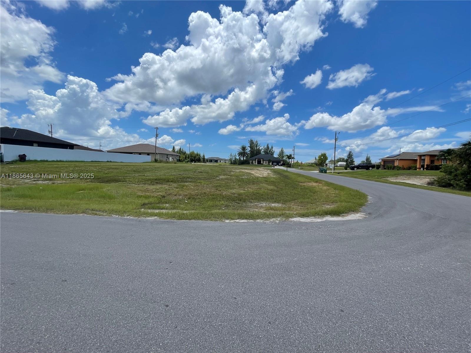 Looking for the perfect lot to build your dream home, look no further. This is a 10,625 sf (.23 acre) corner lot perfect for a home with room for a pool located close to Pine Island Road. Cape Coral offers outdoor activities, family-friendly attractions, cultural experiences for all and beaches are a short driving distance.