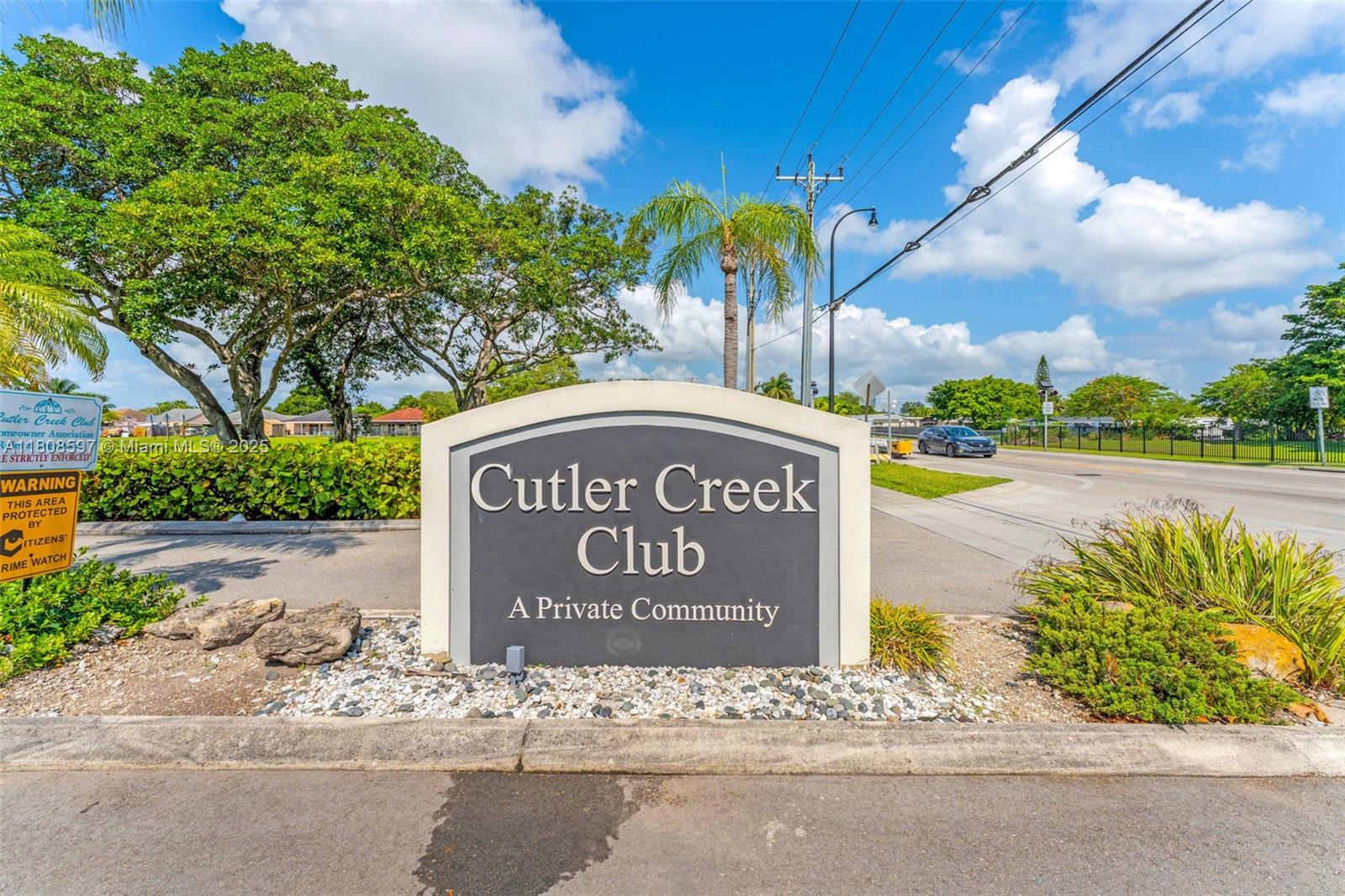 CUTLER CREEK CLUB SEC 1 - Residential