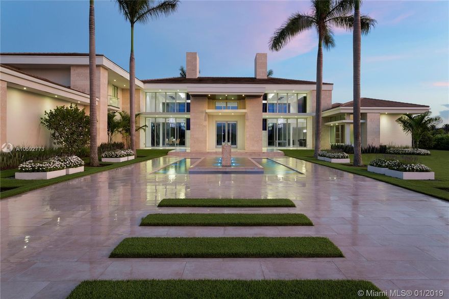 The 2.4 acre Azuria Estate is nestled within the exclusive gated enclave of Landmark Ranch Estates. This remarkable 15,932 sf masterpiece offers over 11,400 sf of air-conditioned two-story floor plan, providing impressive ceiling heights of up to 24', and floor to ceiling glass walls that allow for spectacular views of the expansive landscaped acre-sized yards and oversized pool. p
PROPERTY SOLD AS HOME AND LOT ADDITION 16720 & 16730 FOR TOTAL COMBINED PRICE