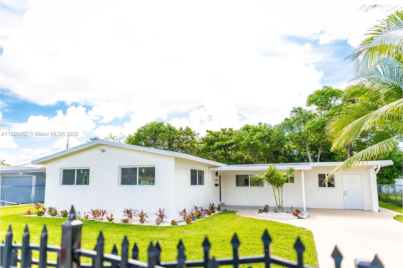 Stunning fully renovated home in the heart of Miami Gardens! This spacious 3-bedroom, 3-bath beauty also features a versatile den, ideal as a 4th bedroom, home office, or guest space. Enjoy an open, modern kitchen with sleek finishes, beautifully updated bathrooms, and stylish touches throughout. The bright, airy layout offers comfort and flexibility for today’s lifestyle. Perfect for entertaining or relaxing, this move-in-ready gem is a must-see!