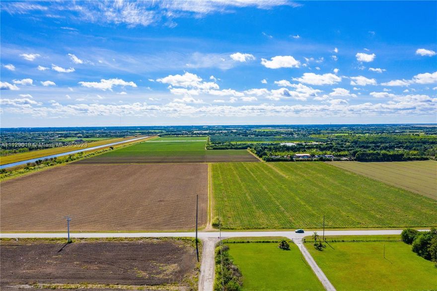 Income producing prime agricultural land available in Southwest Miami-Dade County just West of Krome Avenue. This parcel consists of approximately 110 Acres, located in Flood Zone X.  Currently leased under favorable terms for an investor or 1039 exchange candidate.