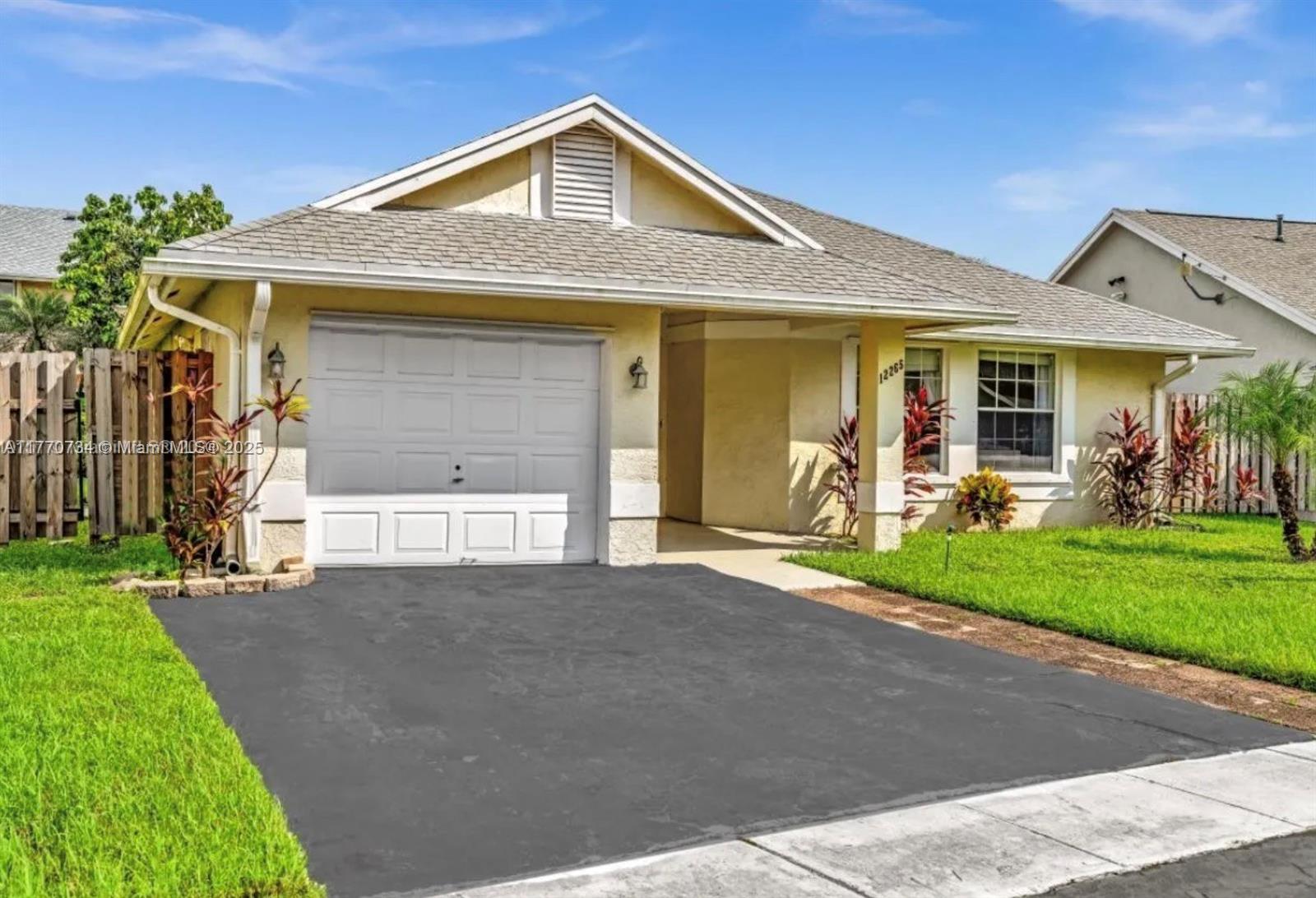 Property for Sale at 12265 Nw 32nd Mnr, Sunrise, Miami-Dade County, Florida - Bedrooms: 3 
Bathrooms: 2  - $549,999