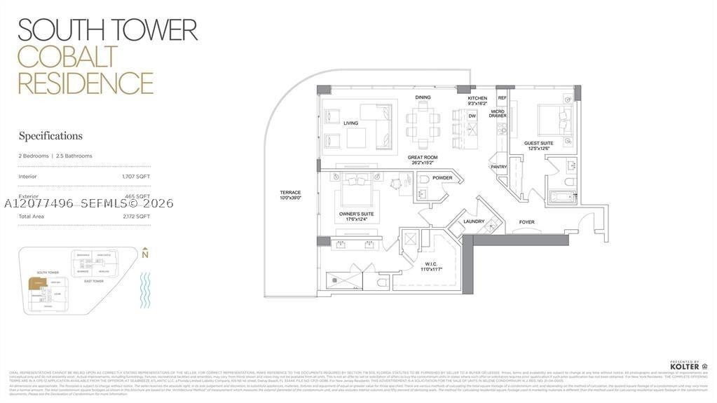 153 N Seabreeze Boulevard 1403