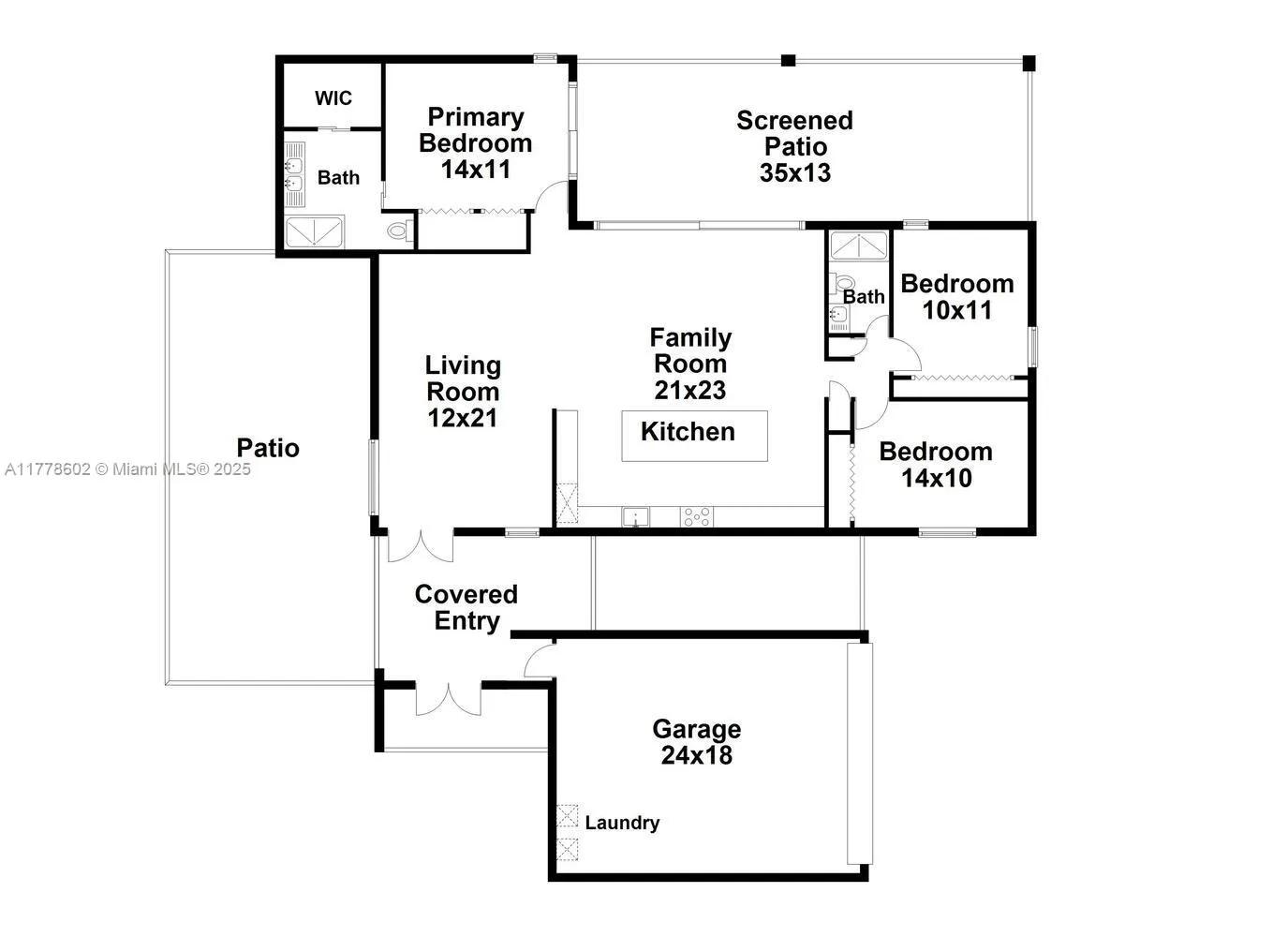 Miami, Florida 33187, United States, 3 Bedrooms Bedrooms, ,2 BathroomsBathrooms,Residential,Pending,106587