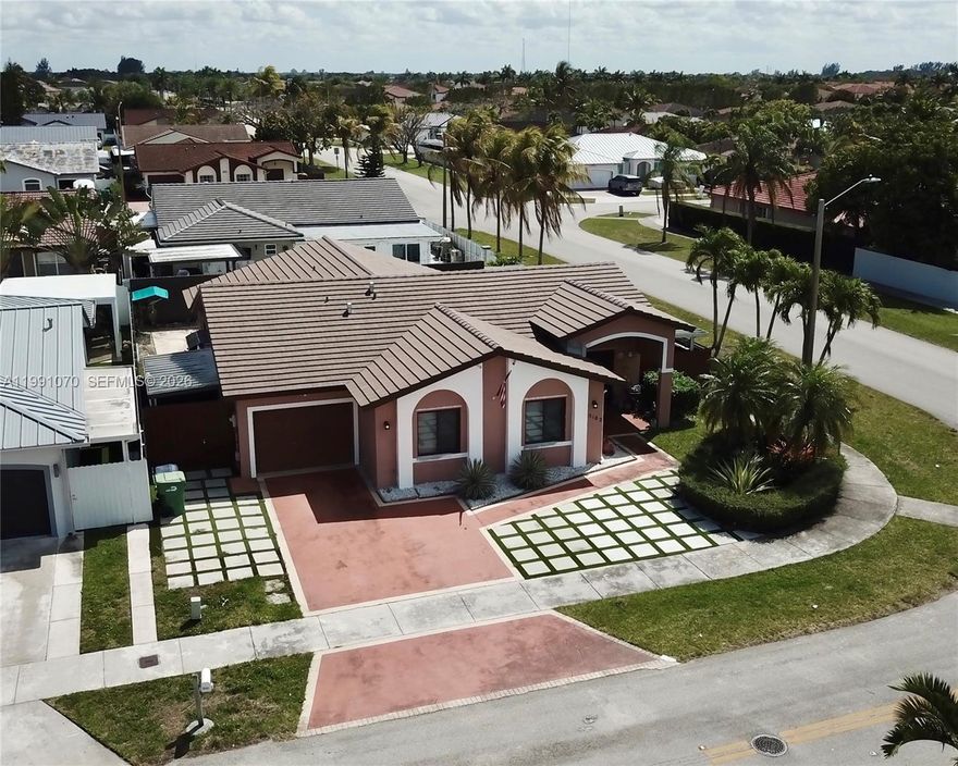 Stunning corner-lot home with pool, NO HOA, and plenty of room for your RV or boat! This 4-bed, 2.5-bath home offers over 2,400 sqft and features a 2023 roof, impact windows and doors, updated kitchen with granite countertops, stainless steel appliances and a camera system throughout. This home also offers a separate in-law quarters perfect for guest or additional income. Enjoy your private backyard oasis complete with a pool, covered patio, and an outdoor kitchen and bathroom for entertaining. Conveniently located in the highly sought-after Richmond West area of Kendall, offering top-rated schools, dining, and major roadways for everyday living.