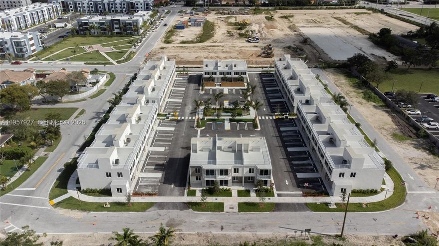 Grace Homes Townhouses Move-in-Ready modern Open Rooftop Townhouse with private balcony in the heart of South Miami-Dade. Conveniently located near US-1 and Florida’s Turnpike (Exit 6). Grace Homes is situated in the rapidly developing Naranja neighborhood with easy access to shopping and charter school options. This residence is part of a boutique community of only 32 homes. Offering 4 bedrooms and 3 full bathrooms, including a ground-level guest suite, the thoughtfully designed layout provides flexibility for families, guests, or home office needs. The home features a modern open kitchen, contemporary finishes, and porcelain tile flooring throughout—no carpet—creating a clean, sleek, and low-maintenance living space. Enjoy two parking spaces and buyer incentives including closing cost credits and a low interest rate when using the preferred lender and title company. No pet restrictions. Easy to show. No Flood requirement