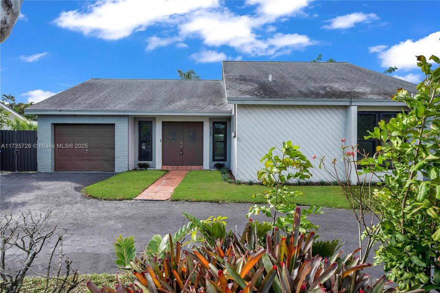 Discover this beautifully remodeled 3-bedroom, 2-bath home in the heart of Pembroke Pines WITH IMPACT WINDOWS and newer roof overlooking the lake! Featuring a modern kitchen, updated bathrooms, and stylish new flooring throughout, this home offers a fresh, contemporary feel. The spacious single-car garage provides extra storage, while the prime location keeps you close to shopping centers, dining, and major roads for easy commuting. Enjoy a private backyard, perfect for relaxation or entertaining. Don’t miss this move-in-ready gem—schedule your tour today!