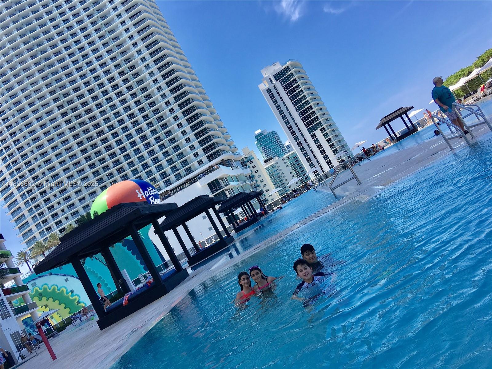 Beautiful 1 bedroom unit sitting on the 44 floor with intracoastal view. You can see the sunset everyday from your home. Marble floors throughout. Floor-to-ceiling windows throughout. European-Style Kitchen with granite countertops. Laundry room with 1 year old washer and Dryer. Built in walk-in closets. Oversized heated swimming pool and spa overlooking the Atlantic Ocean BETWEEN MIAMI INTERNATIONAL/FORT LAUDERDALE INTERNATIONAL AIRPORT. NEARBY ADVENTURE SHOPPING CENTRE, DIPLOMATIC LANDING, DOWNTOWN HOLLYWOOD LAS OLAS, DOWNTOWN FORT LAUDERDALE SPA 50 SQUARE FEETGYM3/5 HEATED POOLS. RESTAURANTS, CONCIERGE PARKING VALET.