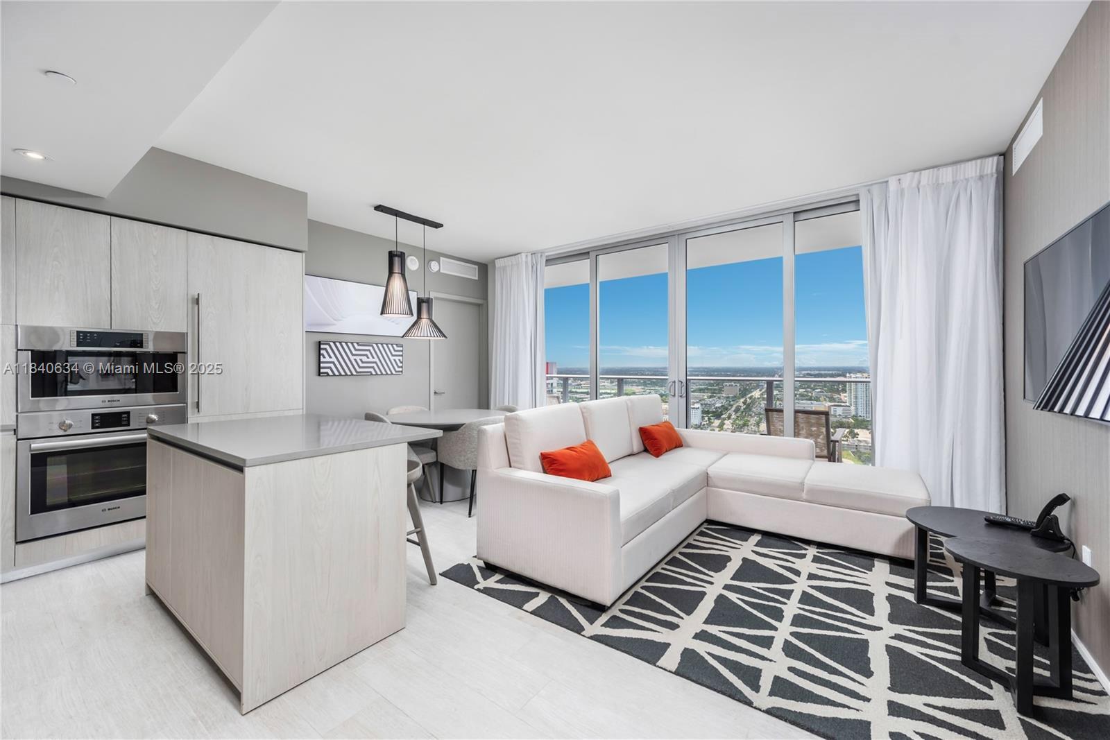 Endless Amenities! Best Deal in Hyde Beach House for quick closing! Luxury 3 Bedroom Unit with Amazing views on the 24th Floor! This unit can be rented by any property manager, with the hotel program, or can be used by owner. Unit comes fully furnished and equipped with modern furnishings, and includes a 395 SQ FT terrace. Investor Opportunity to own a Short Term Rental in a growing area.