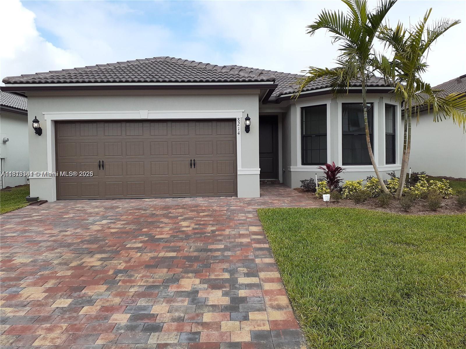 Lake Worth- lovely SINGLE FAMILY home in the Fields at Gulfstream Polo, a beautiful subdivision, newly built with everything you could desire!! 3/2 with a full 2 car garage, screened patio with a private yard. Complete wiht Hurricane impact glass and doors!! Beautiful open kitchen with quartz countertops. Enjoy using your Separate laundry room complete with utility sink and nice cabinetry. Beautiful gated community. Amazing clubhouse with large area for parties, full gym and terrific pool and playground. Ready for new tenants