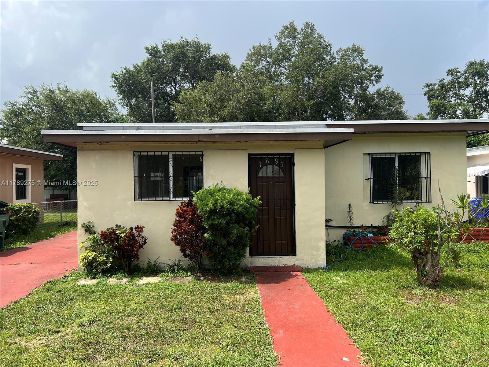 Rental Property at 1881 Nw 52nd St 1881, Miami, Broward County, Florida - Bedrooms: 4 
Bathrooms: 2  - $3,400 MO.
