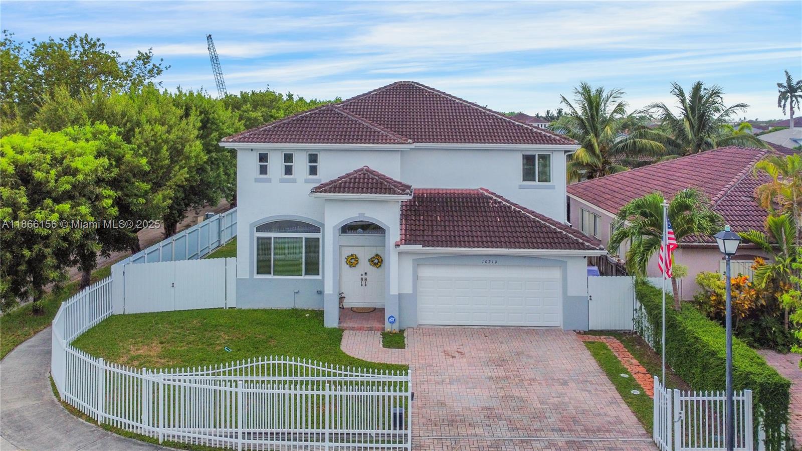 Bright & spacious 4-bedroom, 3-bath home in the heart of Cutler Bay! Nestled on a generous 5,879 sq ft lot. This two-story gem welcomes you with an open, light-filled layout, vaulted ceilings, and thoughtful living spaces for relaxation and entertaining. The kitchen and living areas flow seamlessly, ideal for family time or hosting gatherings. Enjoy the luxury of a two-car garage and a vast outdoor yard perfect for future enhancements. Located in a friendly, convenient neighborhood with no HOA fees — close to schools, parks, shopping, and major commuting routes. A rare opportunity as homes in this community go fast!