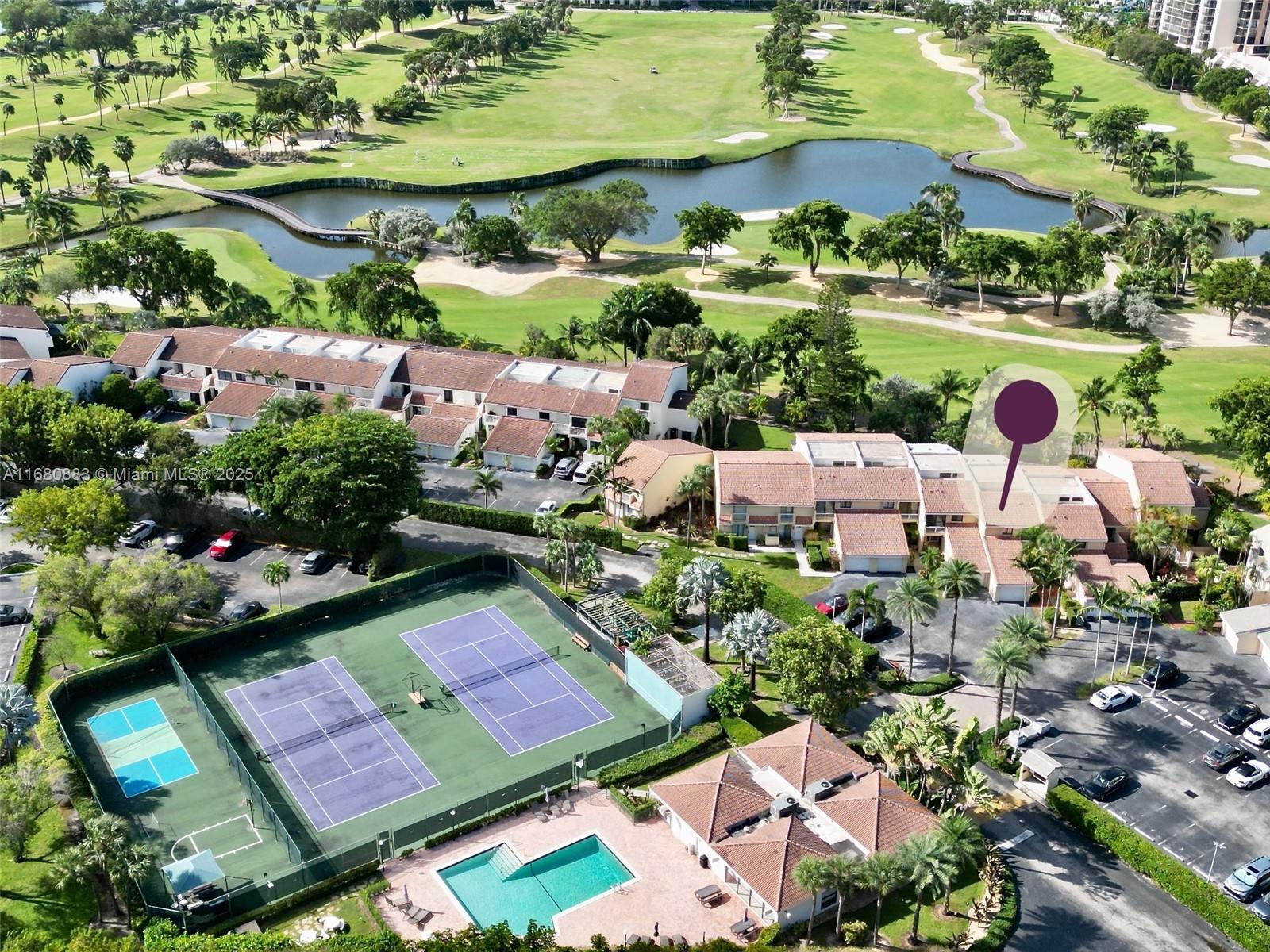 Live in the heart of a country club oasis without the country club dues. This stunning, upgraded modern townhome features 3 spacious bdrms, 3 elegant full bths, porcelain white tile and wood flooring, and a one car garage all located within the guard gated Delvista community. As you enter you'll be greeted by abundant natural light & vaulted ceilings, creating a bright and airy atmosphere throughout. The open kitchen is a chef's dream, equipped w/granite countertops, s/s appliances, & upgraded lighting. The primary bdrm is a luxurious retreat with its own balcony, vaulted ceilings & en-suite bathroom featuring a jacuzzi bath and separate shower. The family room overlooks the covered, screened patio, large grass area & golf course with lush landscaping.