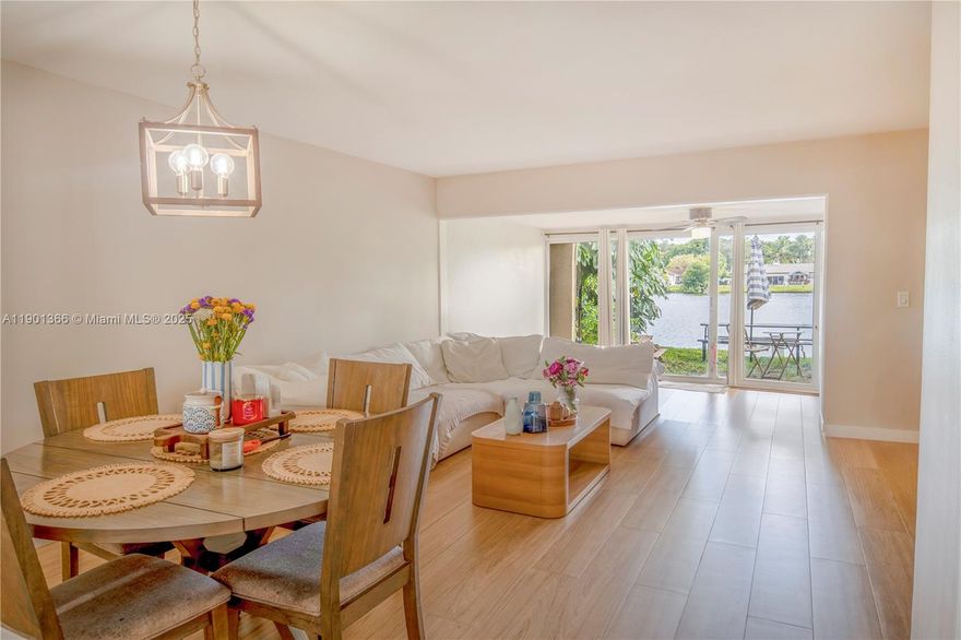 Discover comfort and style in this charming 2-bedroom, 1.5-bathroom townhouse, featuring a fully renovated kitchen with newer appliances and bathrooms with modern finishes. Enjoy peaceful mornings and stunning sunsets from your spectacular lake view patio.

Perfectly located near major highways, shopping, and dining, this home offers both convenience and serenity — ideal for those who want easy access to everything while living in a relaxing setting.