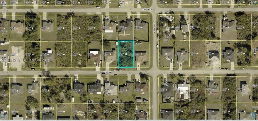 .25 acre of land of in the heart of Lehigh Acres.  The property is located in a developed community with a few parcels left.  It is near everything and ready to build with approved plans and permits.  Priced to sell.