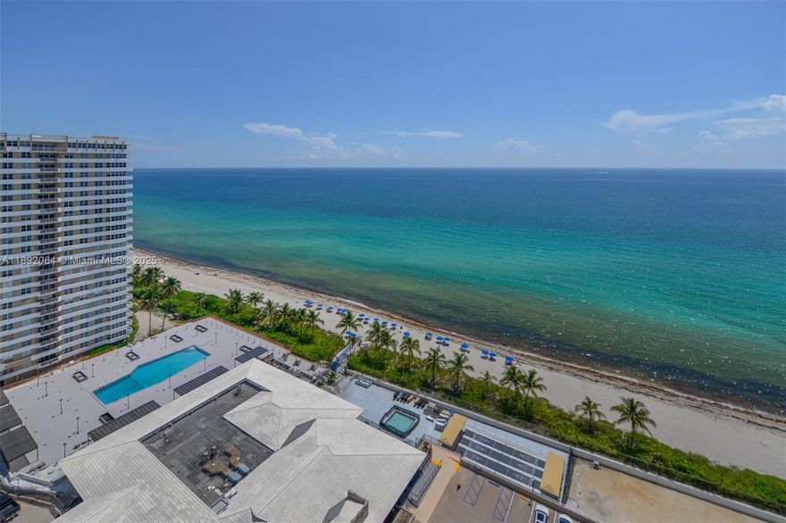 Discover a rare opportunity to create your dream home in this direct oceanfront 3-bedroom corner unit on the 21st floor of The Hemispheres – Ocean South. With breathtaking high-floor ocean views, this unit is ready for your personal touch and customization. The Hemispheres offers resort-style amenities, including beach access, pools, tennis courts, fitness centers, on-site dining, a marina, and more. Live in a vibrant oceanfront community that blends luxury, convenience, and an unbeatable lifestyle in Hallandale Beach! *Some photos have been virtually staged for illustrative purposes.