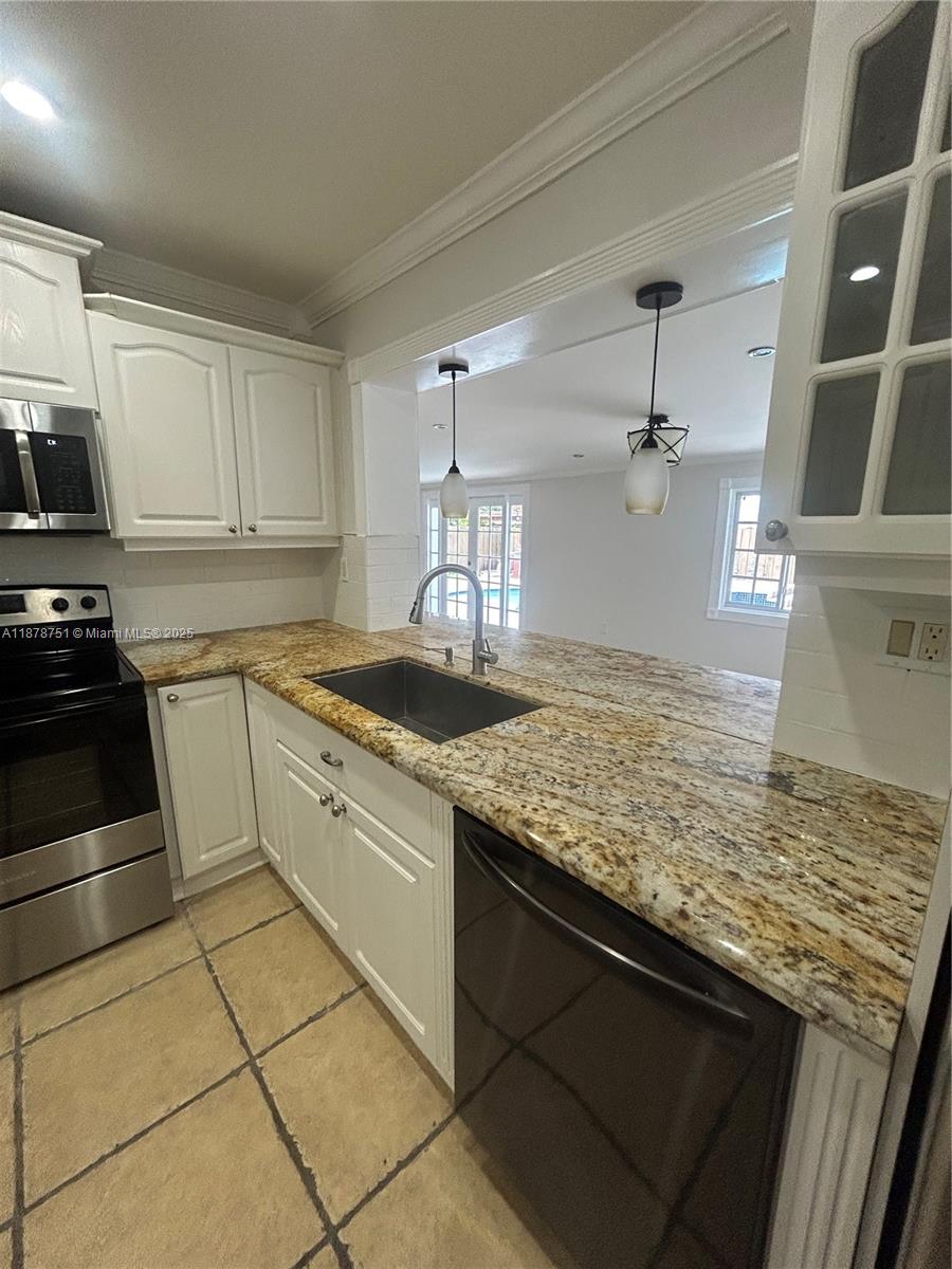 Welcome to your dream rental! Beautifully maintained home offers a generous floor plan w/ fresh paint & move-in-ready appeal. Step inside to discover a bright & open layout, featuring a large walk-in closet, modern kitchen w/ ample cabinetry, pantry, breakfast counter, & spacious laundry area complete w/ washer and dryer. Primary suite includes a private space-perfect for a home office, nursery, or reading nook. Outside, enjoy your own private oasis w/ a sparkling pool, jacuzzi, BBQ area, & storage shed—ideal for entertaining/relaxing year-round. Pool & yard maintenance are included in the monthly rent for hassle-free living. This is a must-see property that combines comfort, functionality, & outdoor luxury. Schedule your tour today & experience the lifestyle this home has to offer.