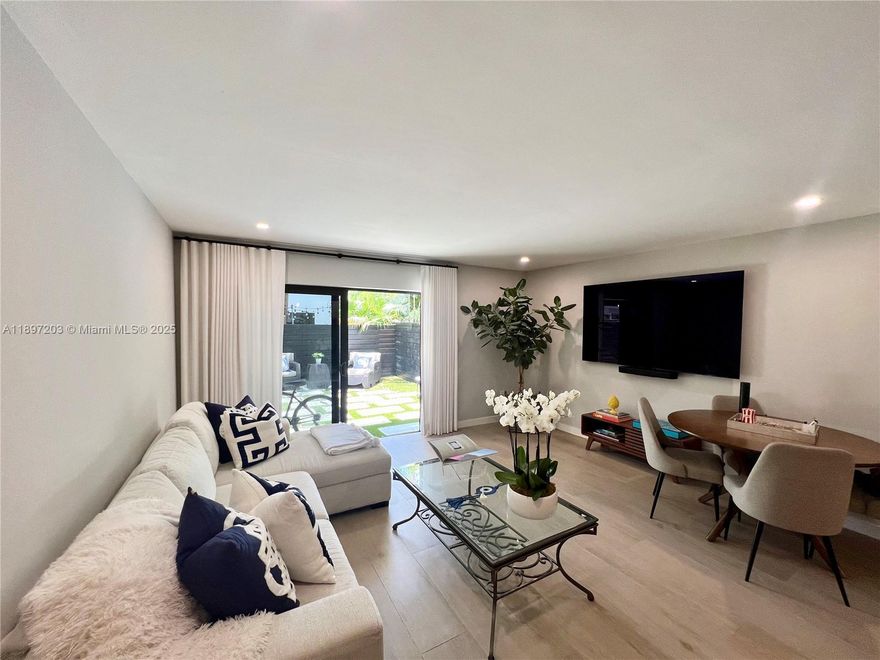 Remodeled 2 Bedroom 2.5 Baths Townhouse in a secured and quiet neighborhood of Coconut Grove. All bedrooms are ensuite with full bathrooms. New Bathrooms, Floor, Kitchen, Appliances, AC, Impact Windows, Custom Closets, Washer & Dryer, High-end finishes (Restoration Hardware), and two balconies. Water & Trash included. Two parking spots. Walking distance to Milams, Blanche Park, and CocoWalk. Property is ready to go.