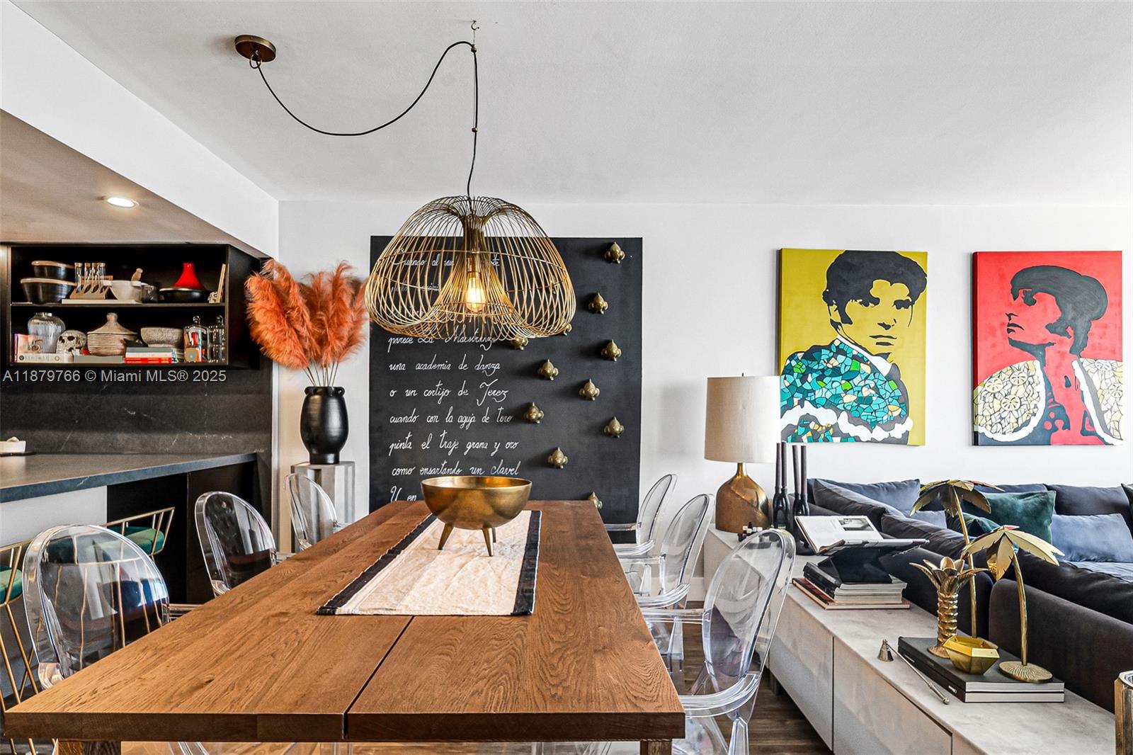 Beautiful 2BD/2BA residence in an iconic Morris Lapidus building on Millionaire’s Row. Spacious layout with ocean and Collins Ave views, plus a balcony overlooking the Intracoastal and Miami skyline. The primary bedroom features a built-in walk-in closet. Unique perk: buyer has first
option to purchase a 23’ boat for $19K, docked in the building’s marina for $350/mo—perfect for Miami Beach boat life. Chef’s kitchen with high-end appliances. Full-service building with restaurant, gym, pool, game & social rooms, 24/7 concierge, one valet space, and storage. Steps to the beach & 7-mile boardwalk. Prime location near Bal Harbour, South Beach, and world-class dining—true resort-style living!