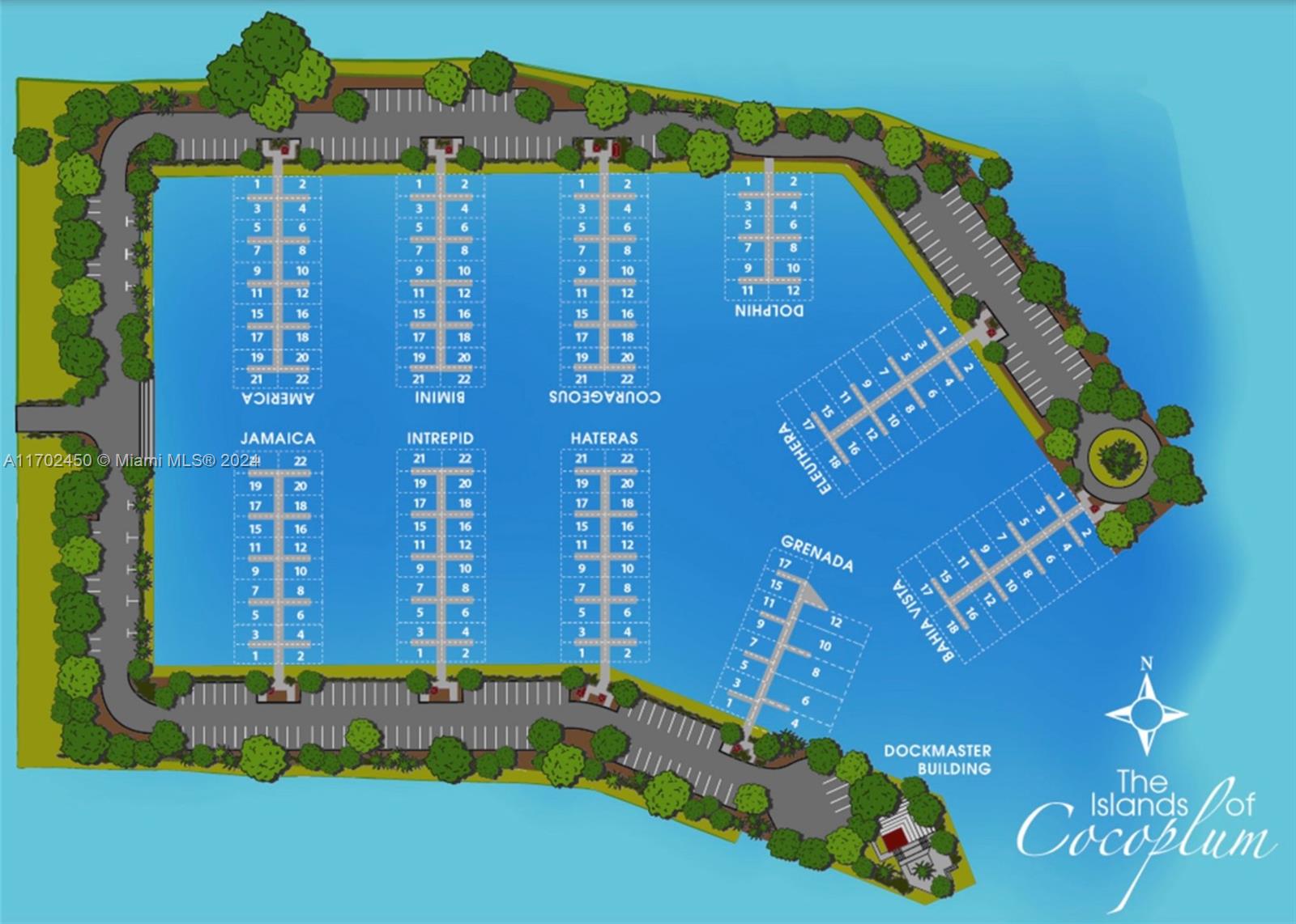 Discover the ultimate waterfront lifestyle at the prestigious Cocoplum Yacht Club in Coral Gables! This unique offering includes a 40' slip, Dolphin 9, paired with a well kept Hatteras Yacht 42', creating the perfect package for boating enthusiasts.
Slip Details: Accommodates vessels up to 44' with no bridges to the bay, ensuring seamless access to open waters.
Prime Location: Situated in one of the most exclusive marinas in Coral Gables, offering unparalleled convenience and prestige.
Don't miss this rare opportunity to own a premium slip and a beautiful yacht, ready to be personalize by the next owner, both of them together! Perfect for enjoying the best of Miami's boating lifestyle.
Marina requirements are attached