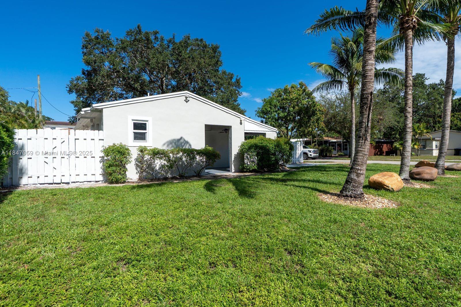 Charming Fully Renovated 2/1 in Highly Desirable Yellowstone Park! Welcome to your dream home in the heart of Fort Lauderdale! This beautifully updated 2-bedroom, 1-bathroom gem is located in the sought-after Yellowstone Park neighborhood, just minutes from Las Olas, the beach, premier shopping, dining, and major highways. Step inside to discover brand-new tile flooring throughout, a stunning modern kitchen with quartz countertops, and all new appliances—perfect for both everyday living and entertaining. Impact windows throughout. The freshly completed backyard offers a private outdoor retreat, ideal for relaxing or hosting gatherings. This home combines contemporary upgrades with a prime location, making it perfect for first-time buyers, vacation homeowners, or investors.