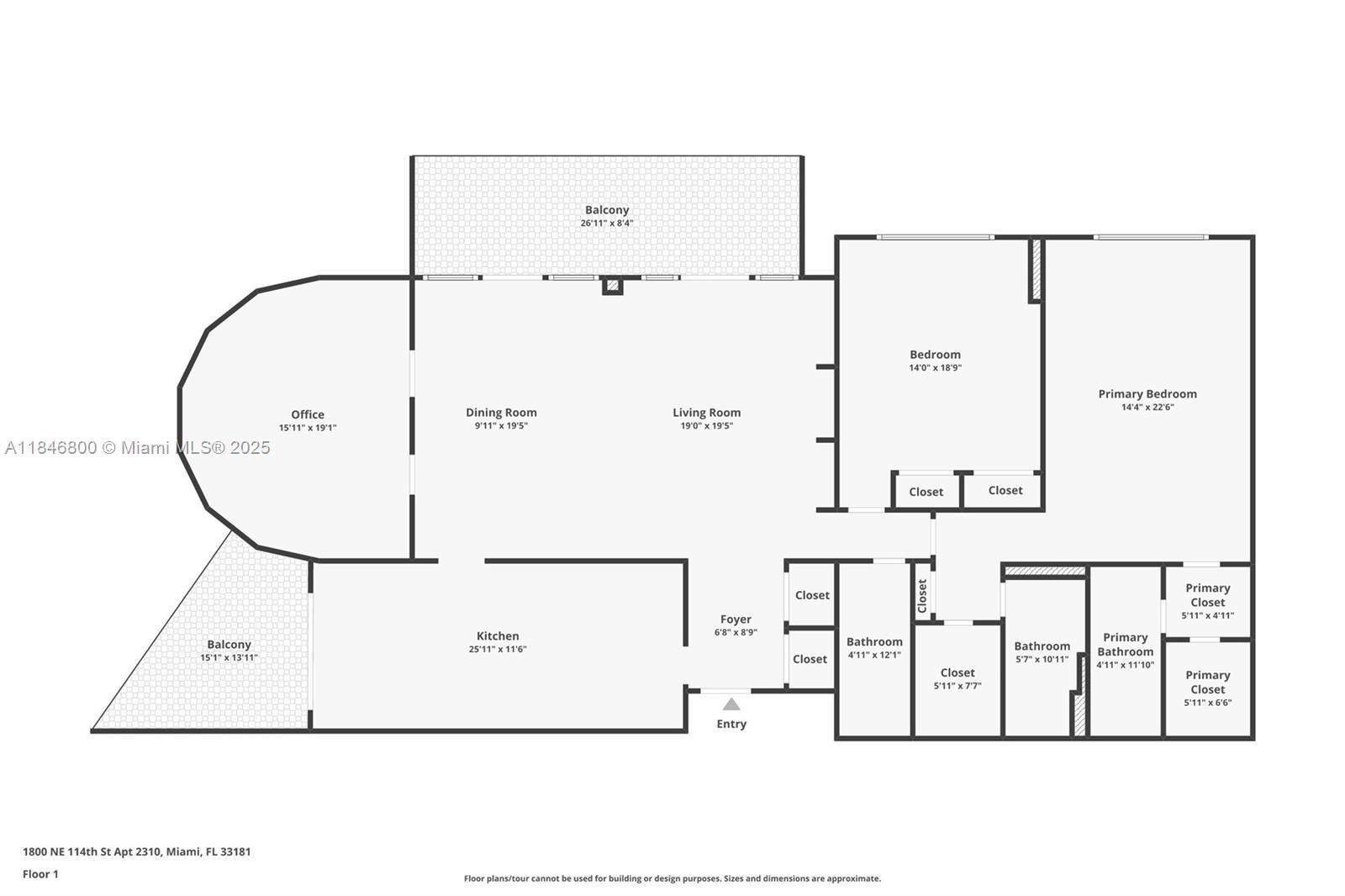 View photos, virtual tours, details... 1800 NE 114th St 2310