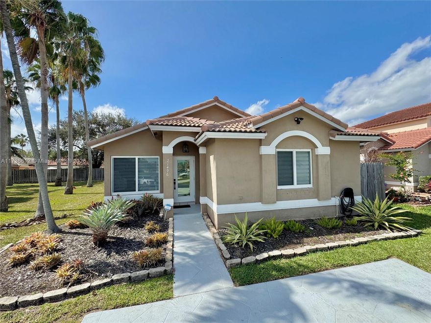 Welcome to this beautifully remodeled 3-bedroom, 2-bathroom home in the heart of Cutler Bay! This updated gem features a spacious floor plan, modern finishes, and plenty of natural light. The large backyard is perfect for entertaining or relaxing, while the expansive driveway accommodates up to 4 cars. Plus, there’s ample space on the side of the home for vehicles or a boat. A true South Florida retreat, just minutes from shopping, dining, and parks! Don’t miss out on this one!