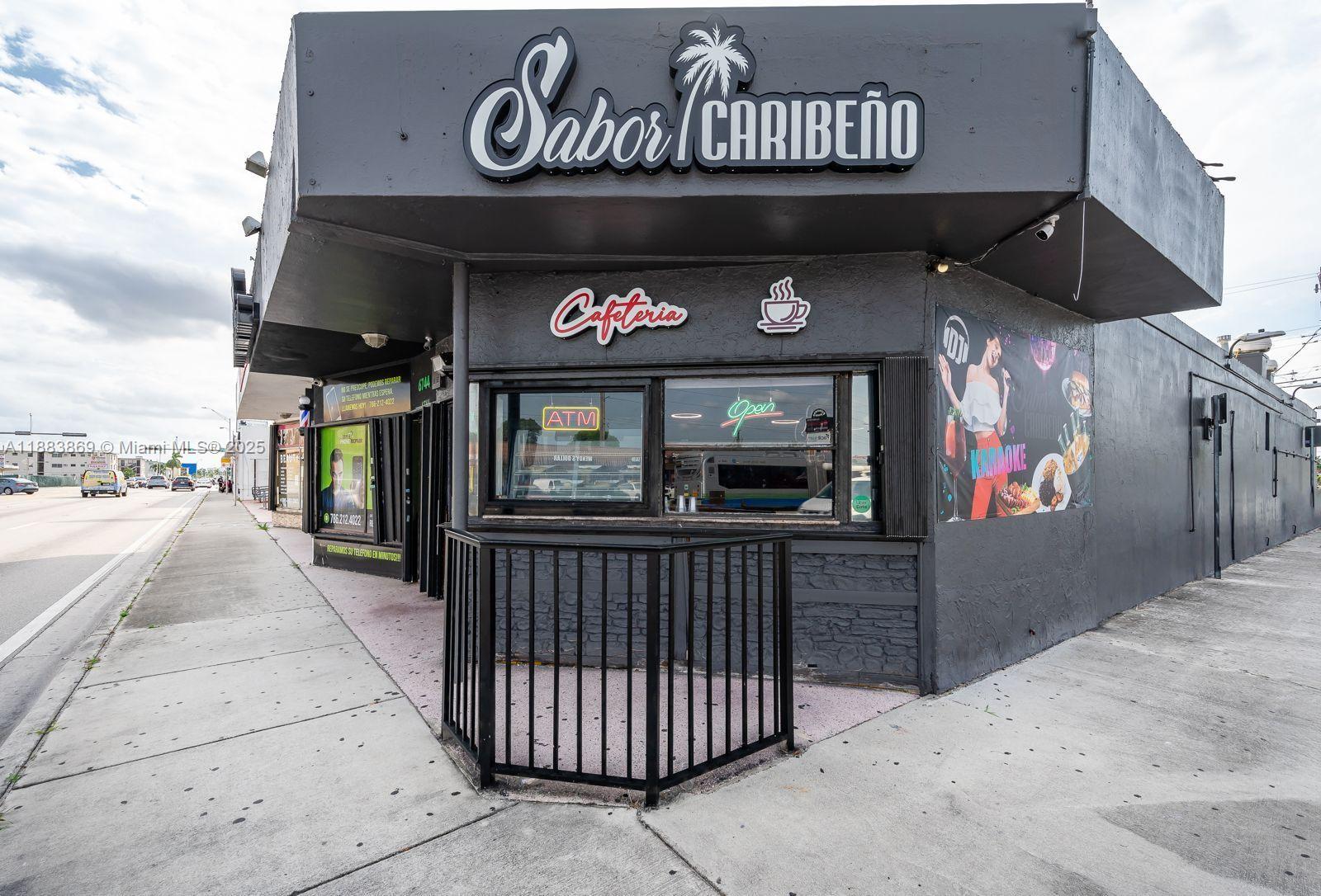 Great Turnkey Business Opportunity Restaurant and Cafeteria located in the heart of a high traffic commercial corridor in Flager St Completely remodeled. Price includes Inventory, licenses and all equipment. Perfect opportunity for an owner or investor looking to acquire a profitable ready-to-run business in a busy area. Seller financing is also available.