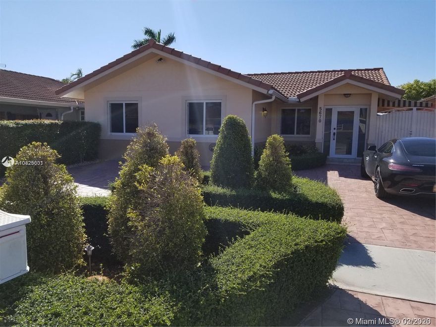 Beautiful and charming 3 bedroom, 2 bath home in an exclusive area. Nice backyard with trees for shade, remodeled kitchen and bathrooms. Outside building features hurricane glass and shutters. Plenty of upgrades throughout this property and no association!