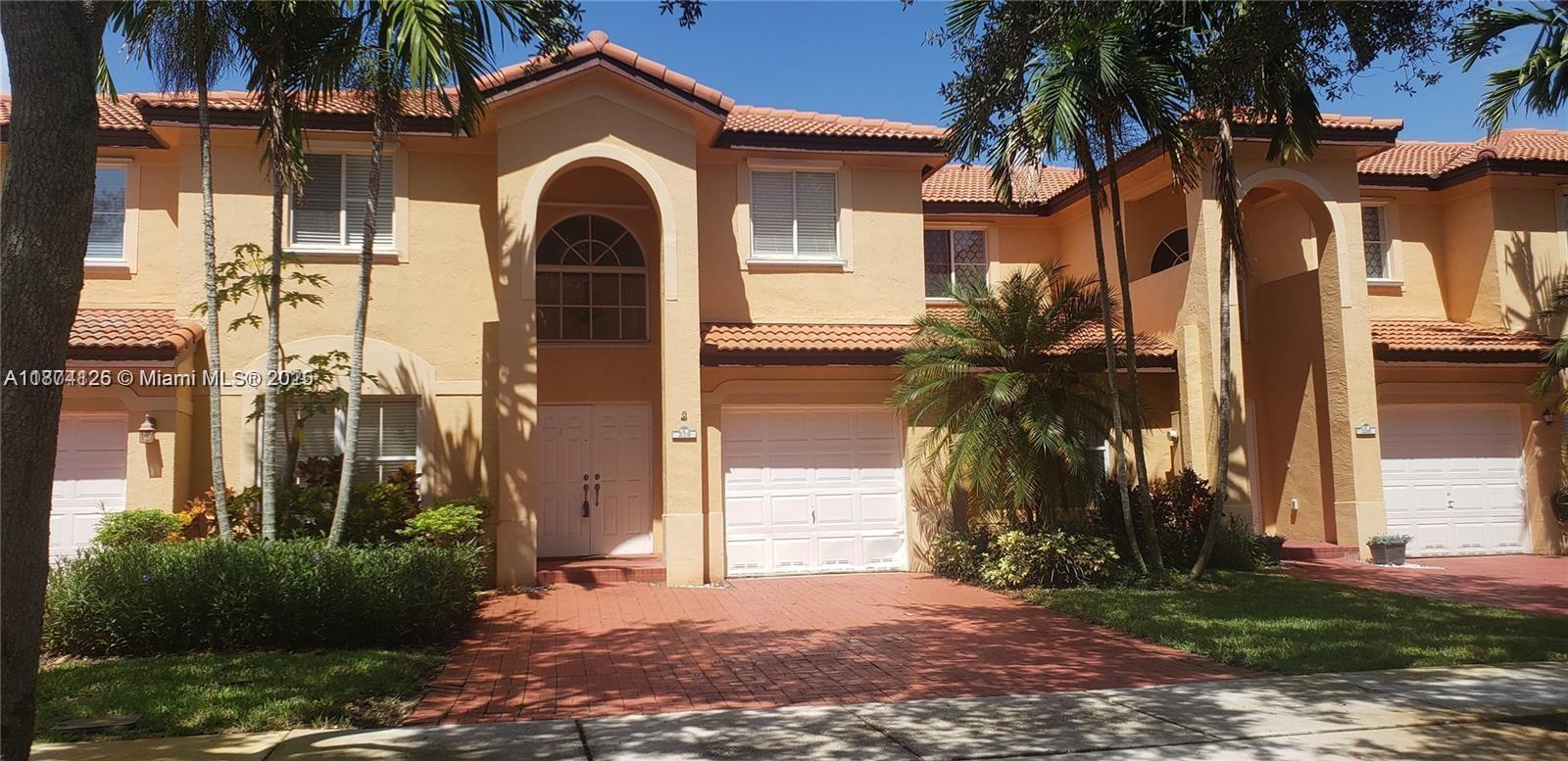 Don’t miss this beautiful, bright 4-bedroom, 2.5-bathroom townhouse with a flex room. The modern kitchen features stainless steel appliances, and the open floor plan is ideal for both everyday living and entertaining. Step outside to a private backyard that’s perfect for relaxing or enjoying time with family and friends. This home is situated in a gated community that features a pool and playground. You’ll love the prime location—just minutes from highways, restaurants, supermarkets, and Sawgrass Mall. Excellent school district and less than 12 miles from the South Florida Education Center, which includes Nova University, FAU, Broward College, and UF’s Everglades Research & Education Center. Available now!!