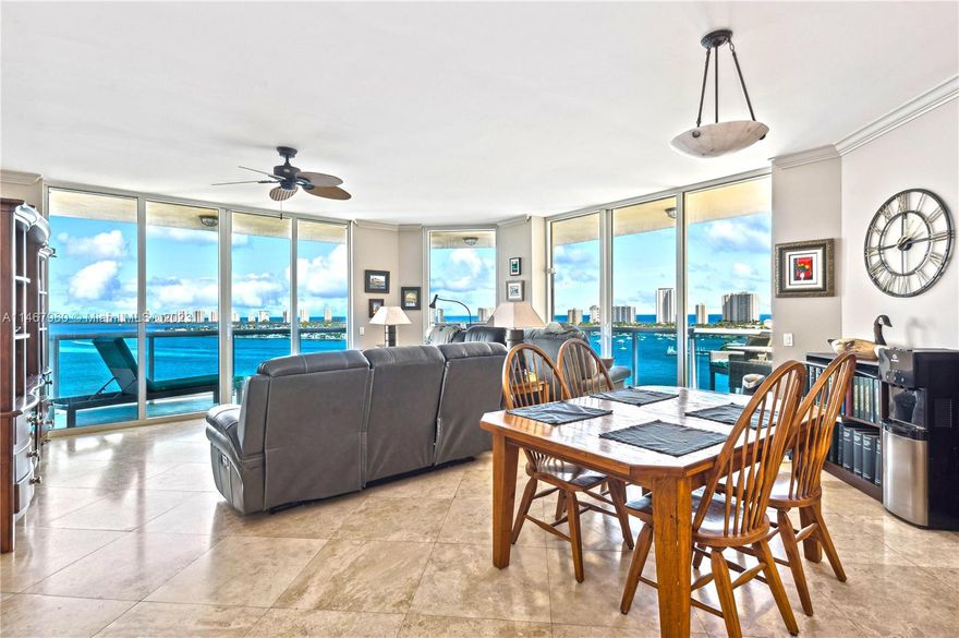 This 3BR+Den sold for $970K in 2007 & it's priced to sell!  The 06 is the largest & most desirable stack in Marina Grande.   Amazing ocean & ICW views & it's the only floorplan with a huge 300SF wrap around balcony.  INVESTORS-- The tenant would love to renew their lease (exp Feb 15) & a copy is attached to MLS.  Special assessment for a new rooftop pool has been paid by Seller & construction was completed in Oct.  On-site marina for boats up to 50ft in a hurricane rated barn.   Marina Grande was built in 2006 & meets the new (2005) hurricane building codes.   All hurricane impact sliding doors with 9 ft ceilings.  Parking space P12 on 1st floor.  Amenities include rooftop pool/hot tub, tennis, pickleball, social room, gym, billiard room & a card room.  Guests can valet park.