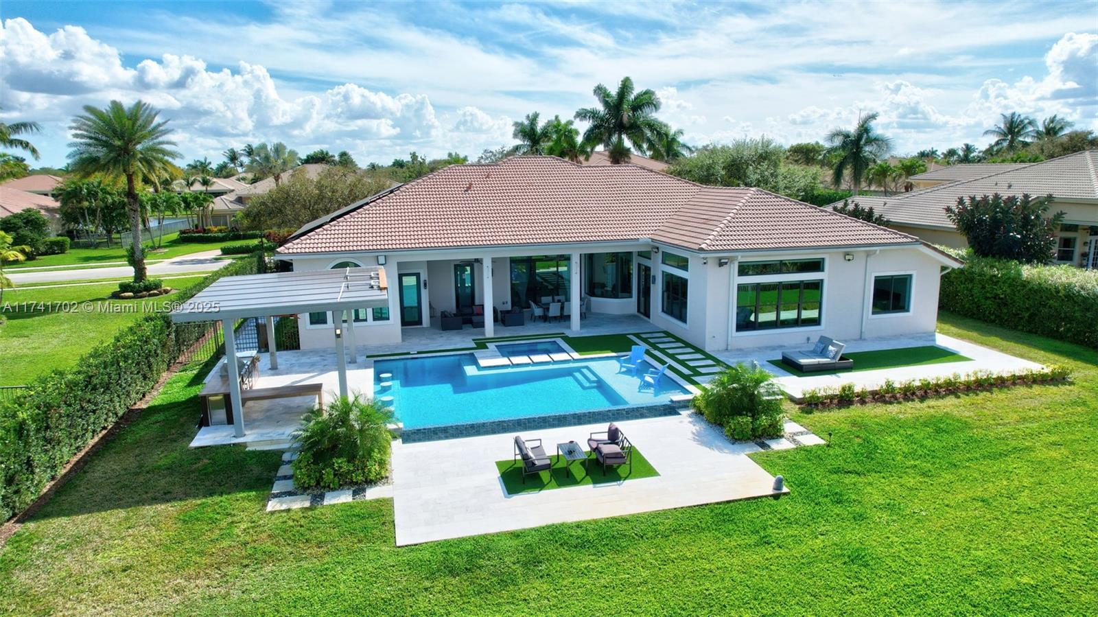 Property for Sale at 14955 Sw 33rd St, Davie, Broward County, Florida - Bedrooms: 5 
Bathrooms: 5  - $2,650,000
