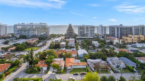 A home in Surfside