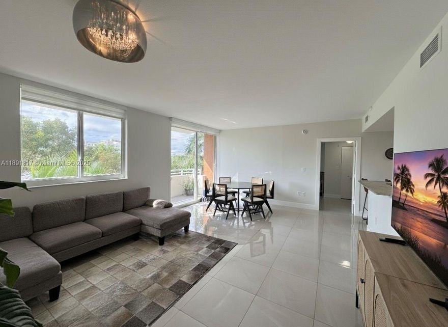 Elegant and bright 3 bed / 2 bath corner residence at Venture at Aventura! Featuring floor-to-ceiling windows, open living and dining areas, a stylish kitchen with stainless steel appliances, granite countertops, and in-unit washer/dryer. The unit includes two assigned parking spaces and offers a perfect blend of comfort and sophistication. Residents enjoy resort-style amenities including a pool, modern fitness center, sauna, valet, concierge, business center, and 24-hour security. Ideally located in the heart of Aventura and close to the famous Aventura great A schools—steps from Publix, restaurants, cafes, and Aventura Mall, and just minutes from the beaches and major highways. Currently rented at $4,100/month with a new lease just started—an excellent turnkey investment opportunity!