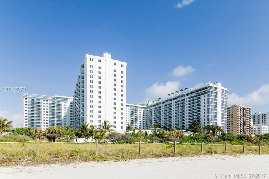 Roney Palace is an Oceanfront building that shares amenities with 1 Hotel & Homes. This beautiful Studio is a North facing unit with soaring ceilings on the 16th floor- it has been converted to a 1 Bedroom.   Indulge yourself on the renovations offered together with the 5 Star adjacent resort; with 3 pools, luxury dining, retail, walk to Lincoln Road and 600Ft of beach. Please contact Agent for more information.