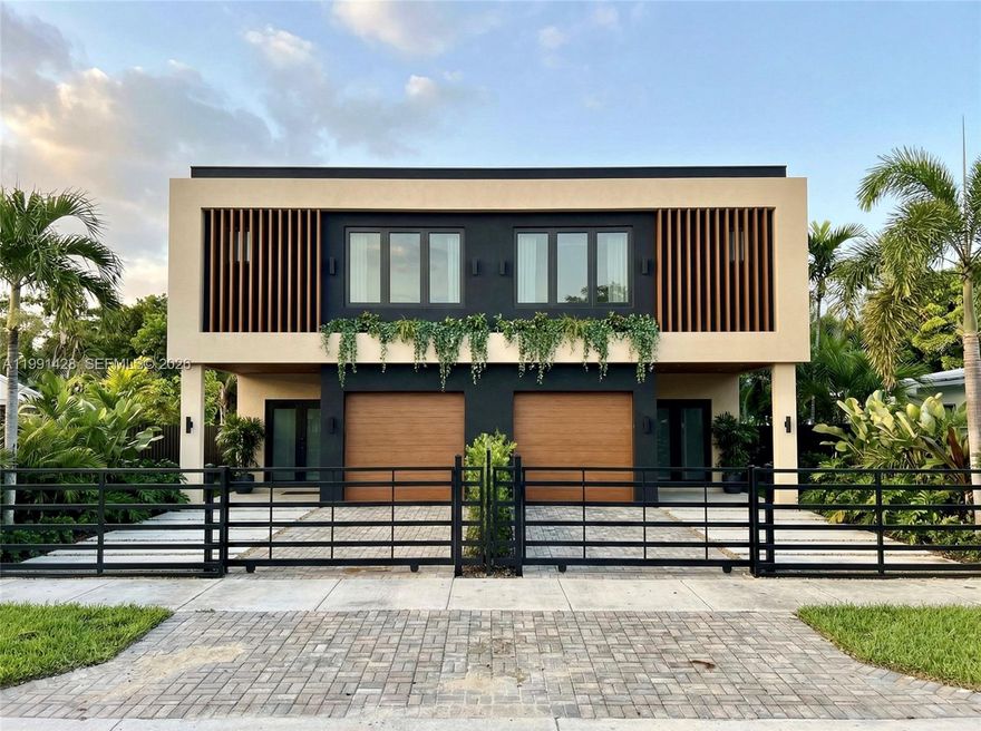 Brand new construction near Coconut Grove. This 4-bedroom, 3.5-bath luxury townhouse is already making a statement. Thoughtfully designed by a Miami-based designer, every detail from the open layout to the high-end finishes has been curated for quality and modern family living. Embrace the indoor-outdoor lifestyle with a spacious open-concept design that flows seamlessly to your private backyard. This outdoor oasis features a pool and an integrated BBQ area, perfect for relaxing and entertaining. This is more than a townhouse; it's a carefully crafted home designed to elevate your everyday life. Minutes away from Coconut Grove, Brickell, Downtown, and the beaches.