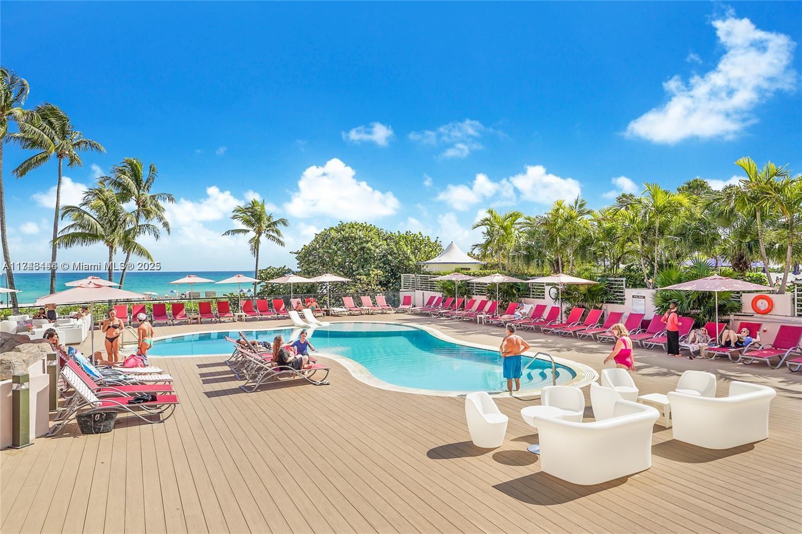 Rental Property at 5225 Collins Ave 410, Miami Beach, Miami-Dade County, Florida - Bedrooms: 2 
Bathrooms: 2  - $3,400 MO.
