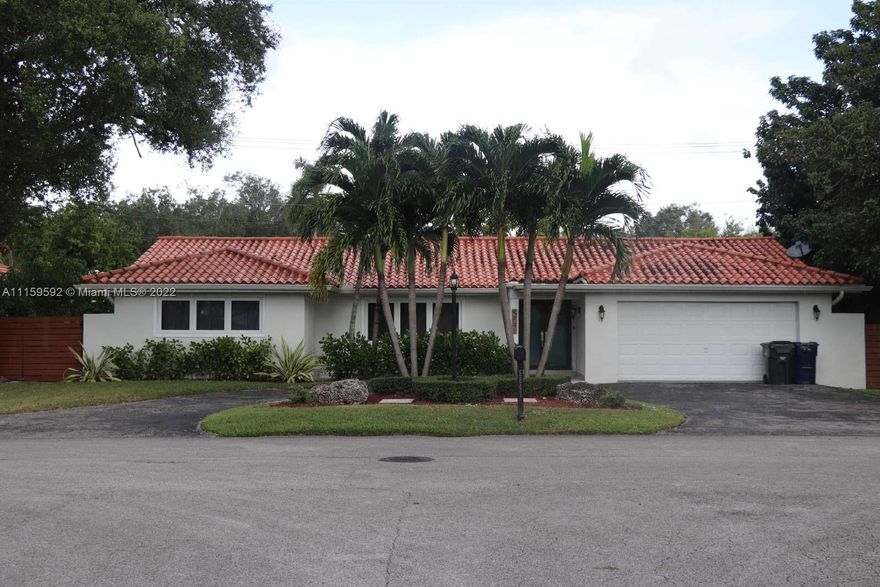 Updated 4 bedroom, 3 bath plus office. Home has a  large family room, updated kitchen and bathrooms and bonus room that can be used as an office. 
Wonderful Family friendly community (the community is not gated but has only one entrance and exit). Home is centrally located, near UM, South Miami Hospital, Baptist, Coral Gables and shirt drive to Brickell. 
The home is also located within David Fairchild Elementary School district and near excellent private and charter schools (including Somerset & St. Thomas the Apostle).

{Home is currently pictured as a 3 bedroom because the wall to the 4th bedroom was removed but can easily be rebuilt if tenant desires}.