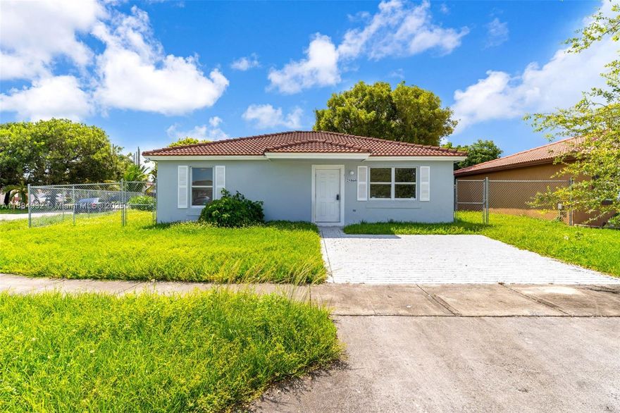 This beautifully upgraded 3-bedroom, 2-bath single-story home! Enjoy a modern kitchen with quartz countertops and espresso cabinets, freshly painted interiors, and a spacious open patio—perfect for relaxing or entertaining. Located in a secure gated community, this home combines comfort and style in one inviting package.