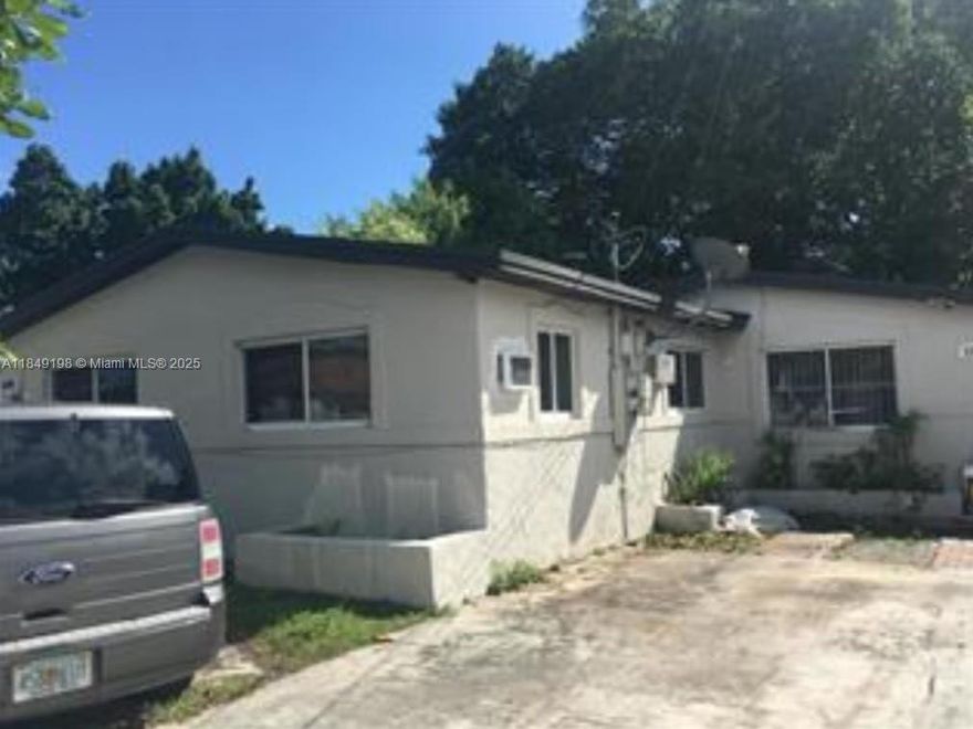 LOCATION! in MIDTOWN. Great Income Investment Opportunity or live in one and rent the other. 3/2 with central A/C  rented under value for $2,550.00 and a 2/1with an updated bathroom and kitchen, Leased for $2,000.00/M, New roof in 2022, 2 electric meters and 2 water meters plenty of parking inside. 1,440 sq ft of living space on a 5,350 sq ft lot with a Large backyard. Located near Wynwood, Design District, Midtown, Downtown Miami, Miami Beach, I-95, Miami Airport and main corridor on 17th Ave. NOT a FLOOD ZONE. DO NOT DISTURB TENANTS.