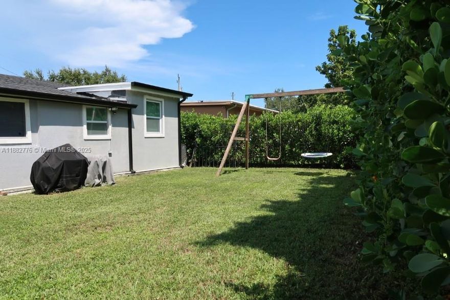 Spacious 3 bedroom, 2 bathroom apartment located just West of Miami Design District.  Centrally located between Miami International Airport, Wynwood, and Jackson Memorial Hospital with access to highways and public transit just blocks away.  Jackson Senior Highschool and multiple parks just steps away.  Primary bedroom, kitchen, living area fully furnished with fenced-in backyard.  Additional 1 bedroom, 1 bathroom unit with kitchenette available.  A great unit that takes advantage of centrality and space.