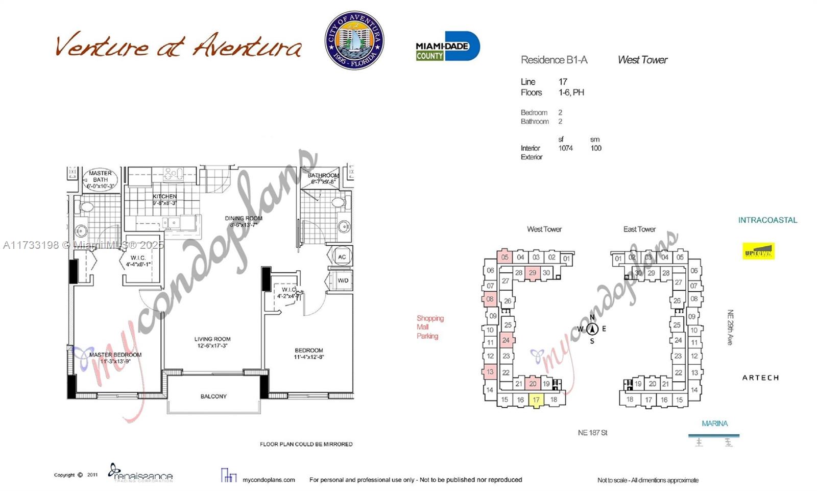 VENTURE AT AVENTURA WEST - Residential