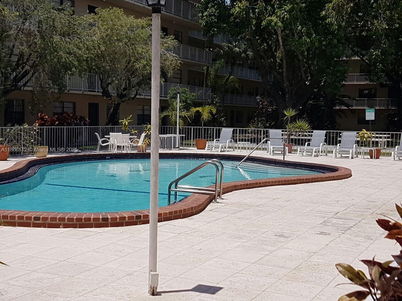 SPACIOUS, BRIGHT, 1BR/1BA 1 FLOOR UNIT: POOL, GYM, BASKETBALL , TENNIS COURTS, BBQ AREA, COMMUNITY LAUNDRY ROOM ON EACH FLOOR, ELEVATORS, MINUTES FROM BEACH/OCEAN, DANIA POINTE SHOPPING MALL. ONE PARKING ASSIGNED. HOA requires credit score of 650 or higher. Partially furnished, can be rented furnished or unfurnished