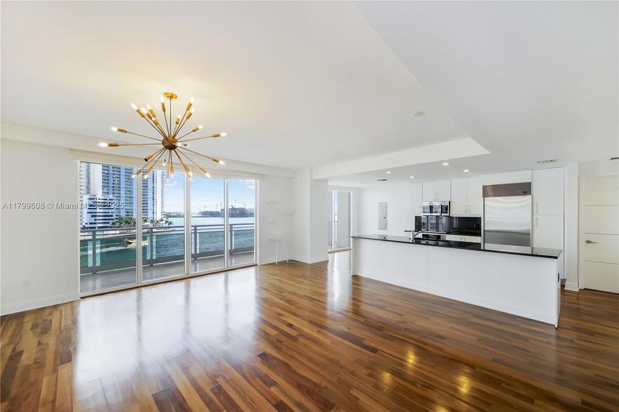 Live the ultimate waterfront lifestyle at Carbonell 607 on exclusive Brickell Key. This expansive 2-bed, 2.5-bath (1,784 sqft) is the largest model, with rare low-floor proximity to the bay—feel the water, don’t just view it. Wake up to stunning Biscayne Bay views from every room. The split layout offers two private suites and a central space perfect for entertaining or relaxing in style. Step onto the oversized balcony and unwind as boats drift by. Enjoy resort-style amenities: tennis, racquetball, infinity pool, gym, BBQ, kids’ play area & more. In a secure, double-gated island oasis just steps from Brickell’s energy, this home blends serenity with sophistication. No special assessments. Solid HOA. A place to live well—and love where you live.