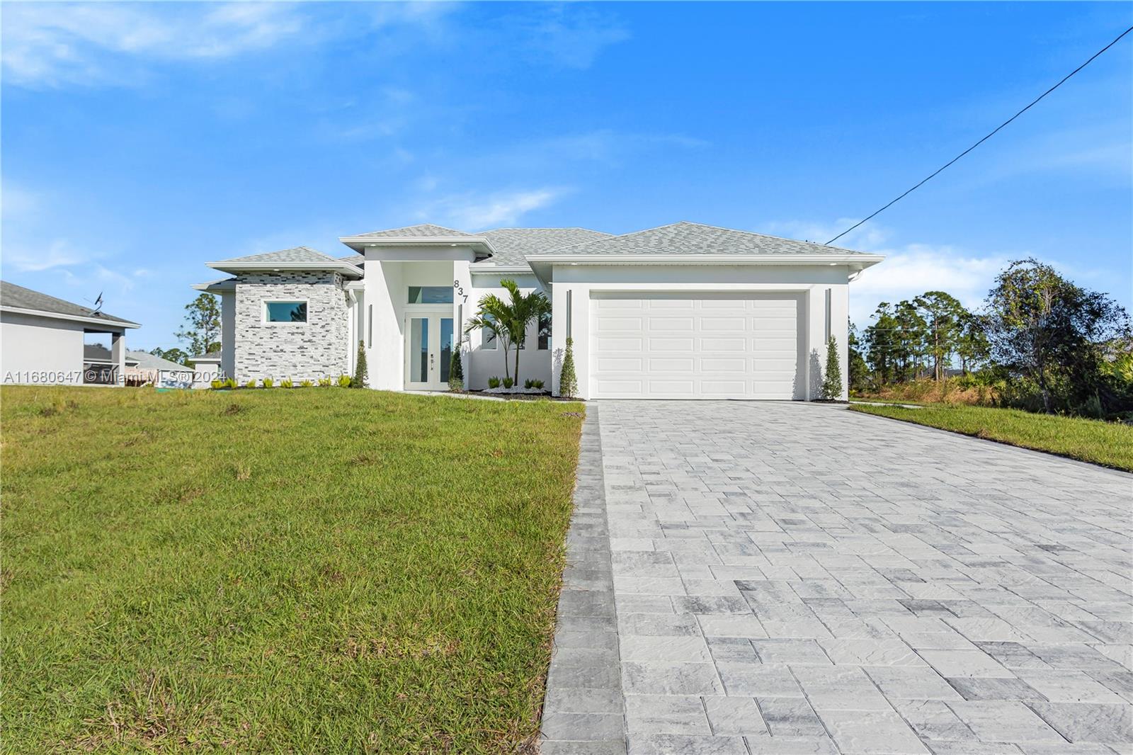 Property for Sale at 837 Grant Blvd, Lehigh Acres, Lee County, Florida - Bedrooms: 3 
Bathrooms: 2  - $389,900