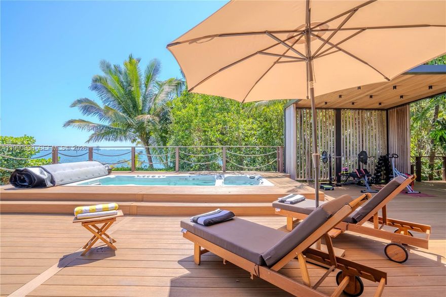 Exceptional waterfront residence, offering a rare combination of refined design, quality craftsmanship, and direct access to Miami’s coveted bayfront lifestyle. Fully renovated in 2022, this home has been completely reimagined with top-tier materials and meticulous attention to detail throughout.
Spanning over 3,300 total square feet, the property features 3 bedrooms and 2 bathrooms, with a bright, open layout designed to maximize natural light and seamless indoor-outdoor living. The interiors showcase high-end finishes, custom elements, and a modern aesthetic that blends elegance with functionality.
The outdoor spaces are thoughtfully designed to elevate the waterfront experience, featuring a stunning waterfront deck with a beautiful jacuzzi, perfectly positioned to enjoy open water views, sunsets, and a true resort-style ambiance. The property sits on a 9,375 sq ft lot, offering privacy and direct water frontage in one of Miami’s most desirable residential pockets. Located in a quiet, upscale neighborhood, yet just minutes from top dining and shopping destinations, this home represents a turnkey opportunity for end-users or investors seeking a fully upgraded waterfront property.