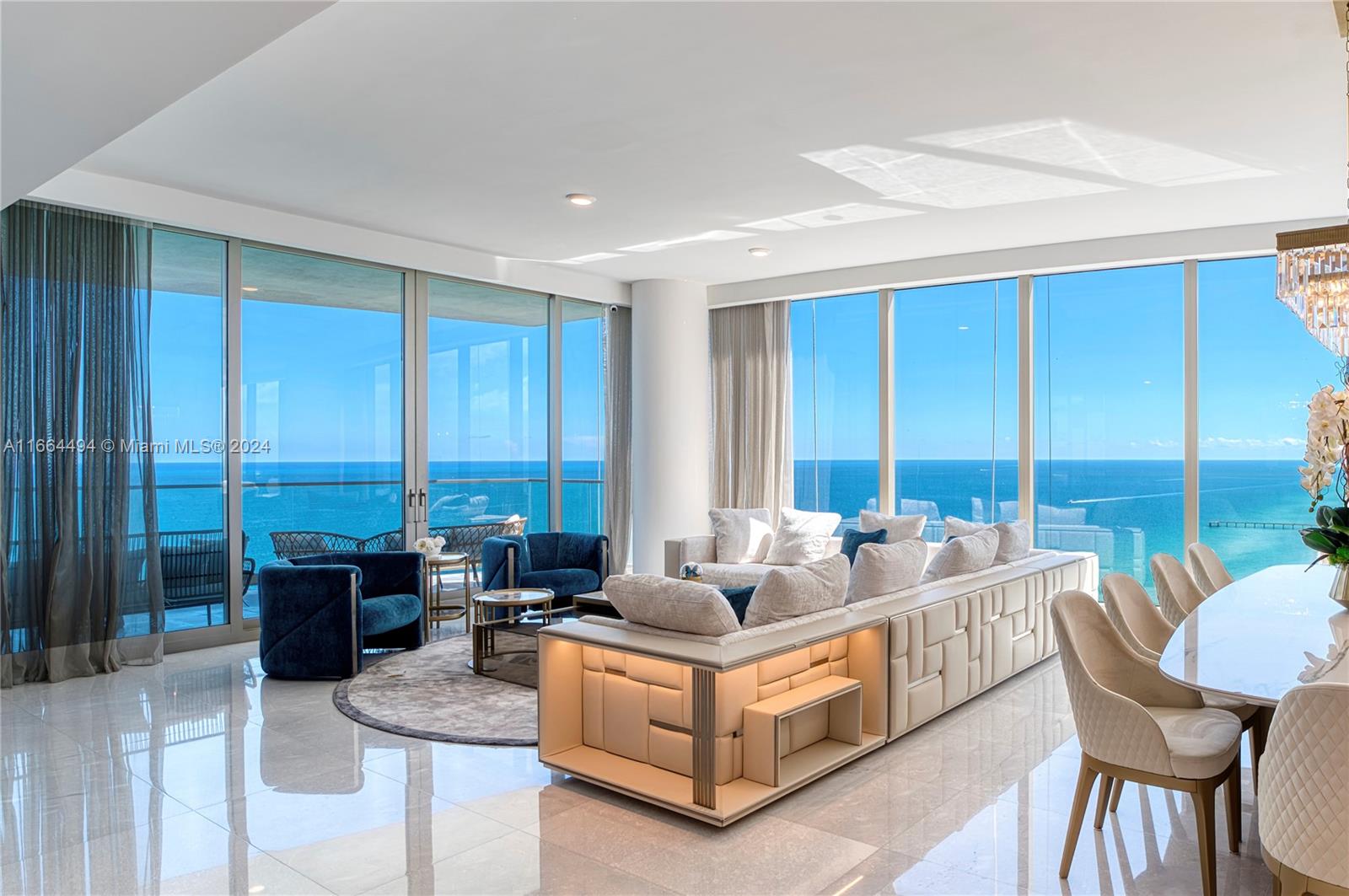 Property for Sale at 17901 Collins Ave 2904, Sunny Isles Beach, Miami-Dade County, Florida - Bedrooms: 5 
Bathrooms: 8  - $10,900,000