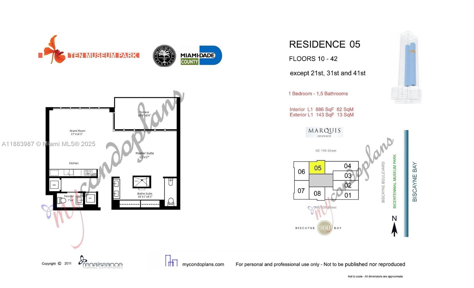TEN MUSEUM PK RESIDENTIAL - Residential