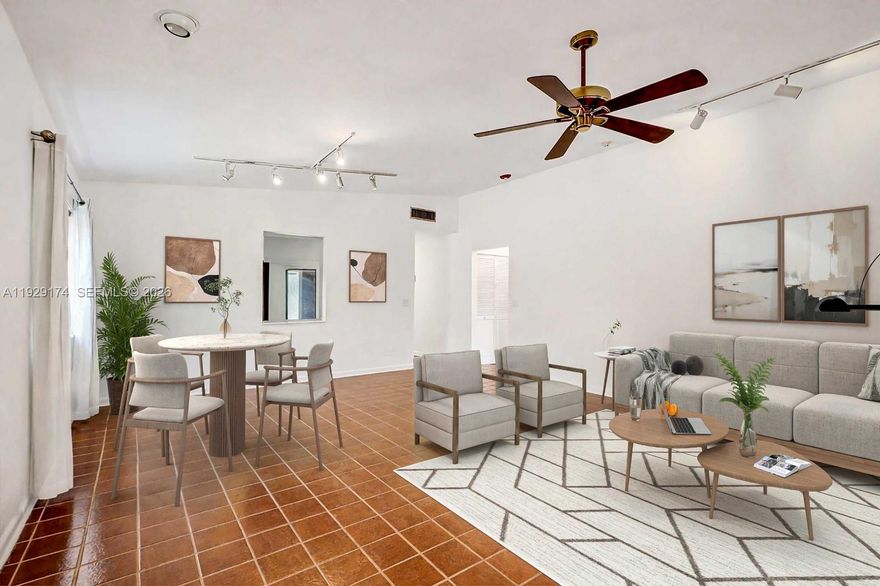 Welcome to Sky Lake Villas, a quiet residential community in a super convenient pocket of North Miami, just minutes from Aventura and the beaches. This 3-bedroom, 2-bath townhouse-style condo offers a comfortable single-level layout with spacious living and dining areas and great natural light.

The main living space opens to a private outdoor area that’s perfect for morning coffee, a small garden, or weekend BBQs. Just off the dining area, the kitchen features a pass-through opening to the living/dining room, making it easy to serve meals and stay connected with guests while keeping the cooking area slightly tucked away.

The home features simple, mostly original finishes — a clean canvas for someone who wants to update gradually and put their own style into the space. A fresh coat of paint, new lighting, and future cosmetic upgrades can transform it over time, without having to pay today’s premium for a fully remodeled unit.

Sky Lake Villas is known for its central location and residential feel, with easy access to I-95, Aventura Mall, grocery stores, parks, schools, and houses of worship, plus a short drive to both Miami-Dade and Broward.

If you’ve been looking for a well-located 3-bedroom home with a practical single-level floor plan and room to personalize, 1051 NE 204th Lane #H is a very smart option.

This a private community of residents that live there, no rentals allowed.