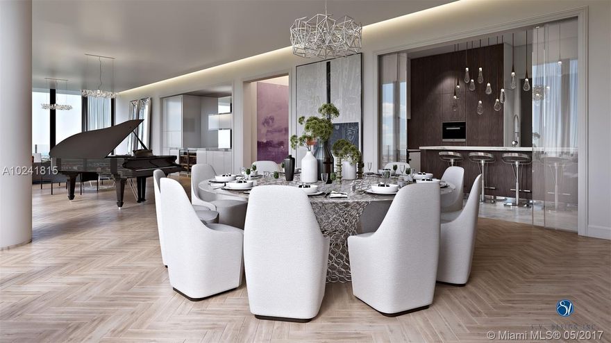 Live large, lavishly & green atop Grove at Grand Bay, an iconic property offering every conceivable modern luxury. With sweeping Biscayne Bay & city vistas, this stunning Decorator-Ready South Tower residence eclipses its neighbors w/its vast interior/exterior footprint (6,231SF/1,178SF terrace) & attractive price point. Split level flr plan; 11-ft walls of glass; master suite w/aquamarine panoramas; Miele & Subzero-appointed kitchen; marble baths. Largest unit on offer. Your blank canvas in the sky.